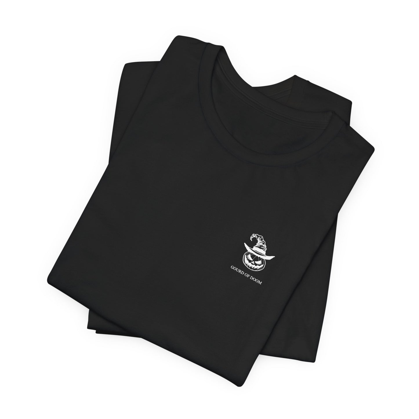 Halloween - Unisex Short Sleeve Tee - Evil Pumpkin - Gourd of Doom