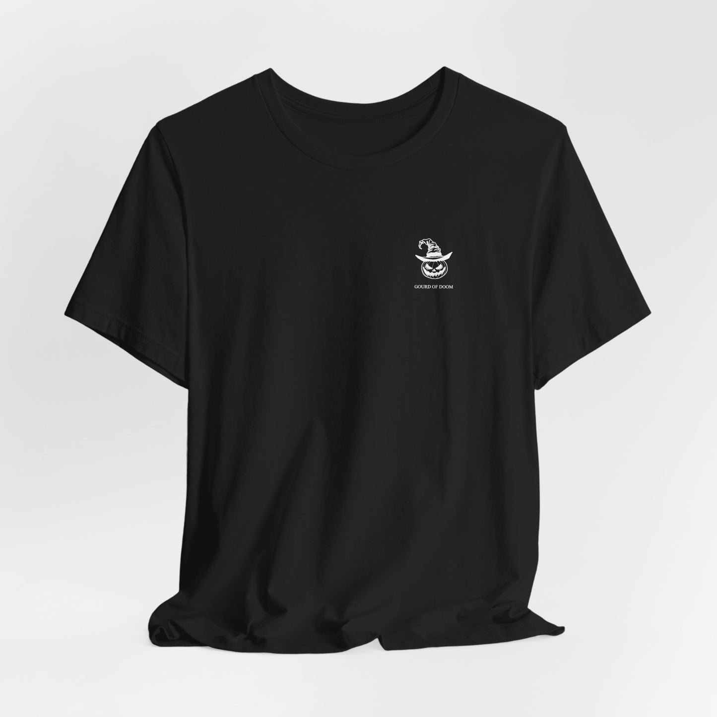 Halloween - Unisex Short Sleeve Tee - Evil Pumpkin - Gourd of Doom