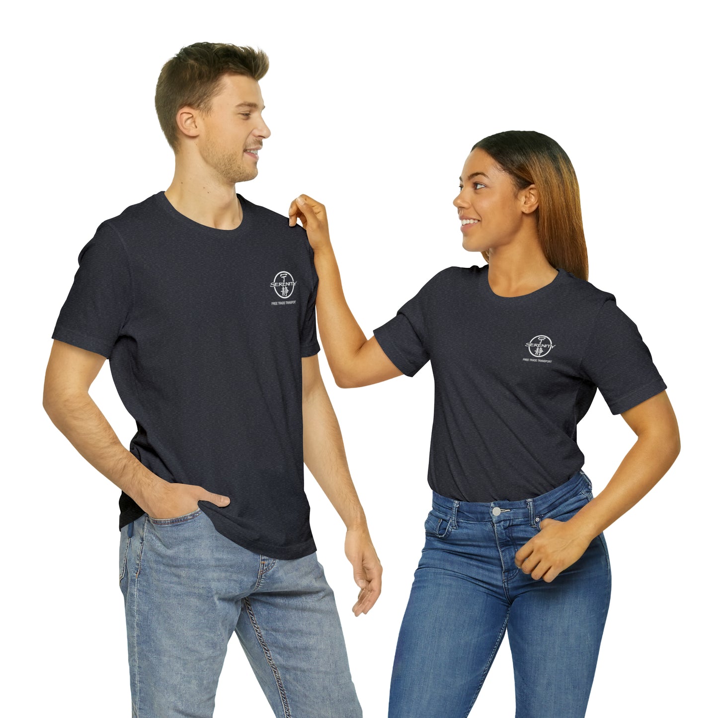 Firefly / Serenity - Unisex Short Sleeve Tee - Serenity Logo - Free Trade Transport