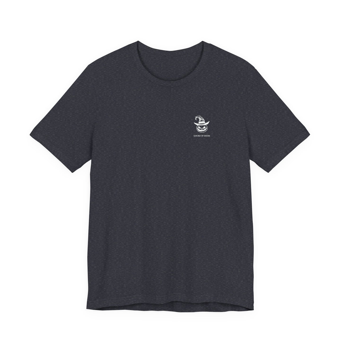 Halloween - Unisex Short Sleeve Tee - Evil Pumpkin - Gourd of Doom