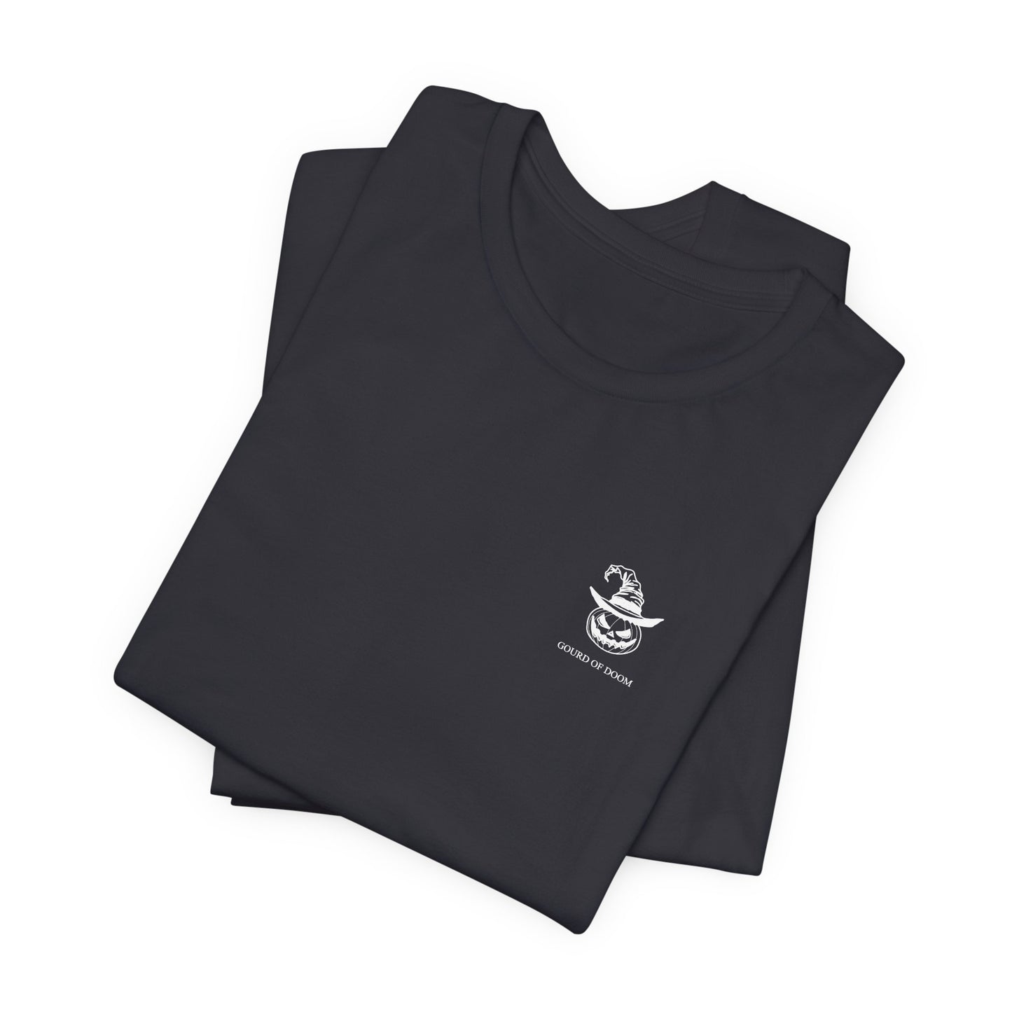 Halloween - Unisex Short Sleeve Tee - Evil Pumpkin - Gourd of Doom