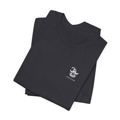 Halloween - Unisex Short Sleeve Tee - Evil Pumpkin - Gourd of Doom